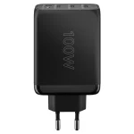 Goobay Φορτιστής Χωρίς Καλώδιο GaN με Θύρα USB-A και 3 Θύρες USB-C 100W Power Delivery / Quick Charge 3.0 Μαύρος (65555) - Image 5