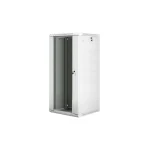 Lanberg Επιτοίχια Καμπίνα Rack 27U 60x60x130.7cm Γκρι WF01-6627-10S