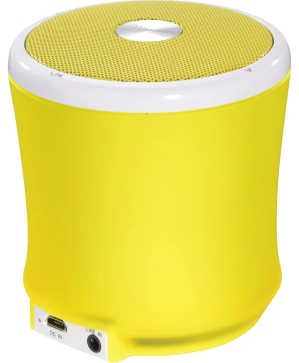 TerraTec Concert BT Neo XS Ηχείο Bluetooth 2.2W με Διάρκεια Μπαταρίας έως 4 ώρες Κίτρινο 445358