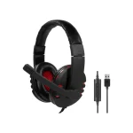 LogiLink HS0033 Over Ear Gaming Headset με σύνδεση USB - Image 6