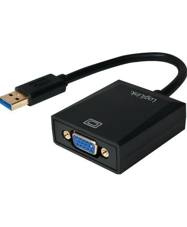 LogiLink Μετατροπέας USB-A male σε VGA female 1τμχ UA0231