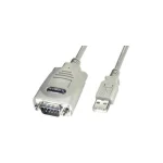 Lindy Καλώδιο RS232 9-pin male σε USB-A 1m (42844) 1τμχ