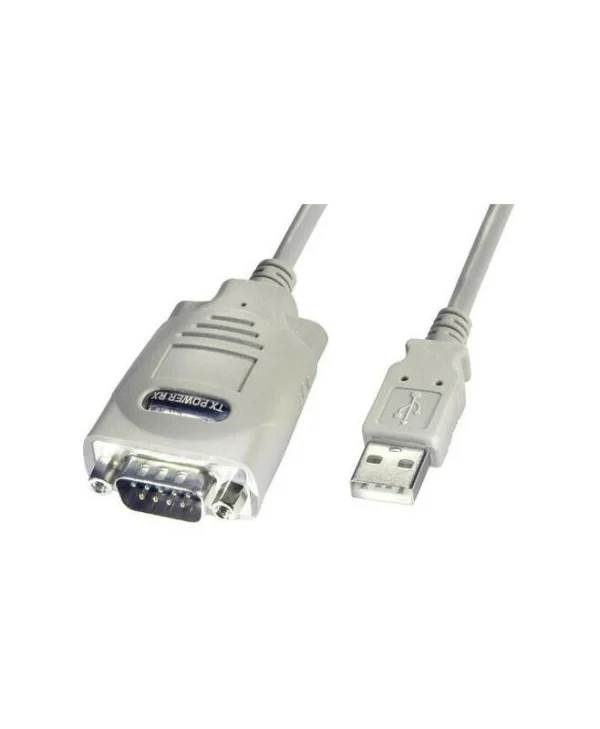 Lindy Καλώδιο RS232 9-pin male σε USB-A 1m (42844) 1τμχ