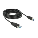 DeLock USB 3.0 Cable USB-A male - USB-B male 0.5m (85065) - Image 2