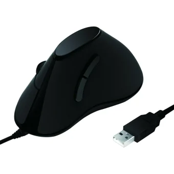 LogiLink ID0158 Ενσύρματο Εργονομικό Ποντίκι Μαύρο