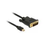 DeLock Cable DVI-I male - mini DisplayPort male 2m (83989) - Image 2