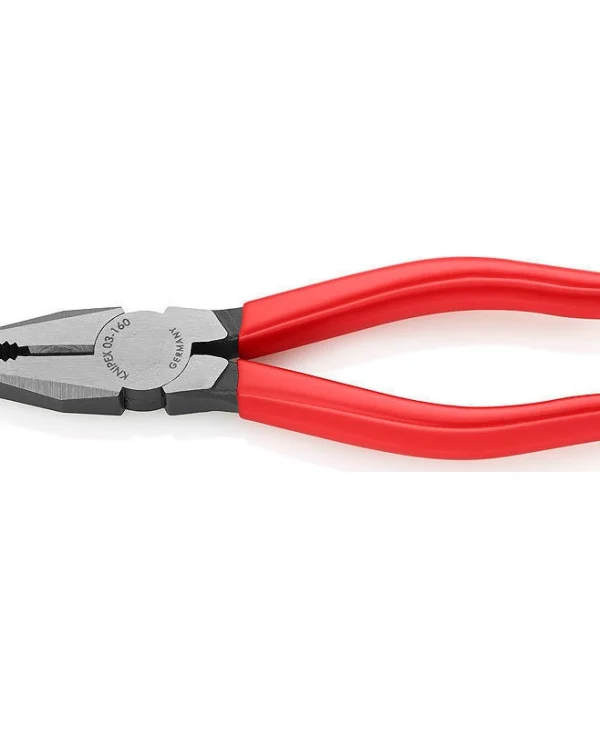 Knipex Πένσα Ίσια Ηλεκτρολόγου Μήκους 160mm 03 01 160