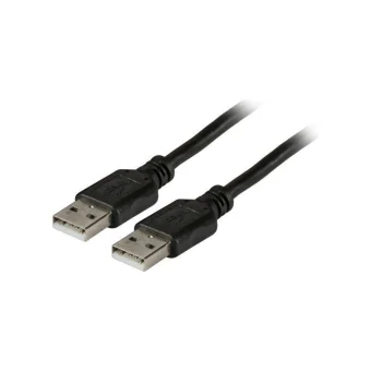 EFB USB 2.0 Cable USB-A male - USB-A male Μαύρο 5m K5253SW.5