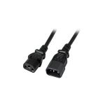 EFB IEC C14 - IEC C13 Cable 0.5m Μαύρο EK503.0,5 - Image 2