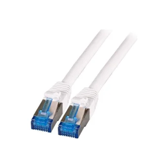 EFB S/FTP Cat.6a (Gigabit) Καλώδιο Δικτύου Ethernet 1m Λευκό K5525FWS.1