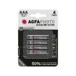 AgfaPhoto Ultra Αλκαλικές Μπαταρίες AAA 1.5V 4τμχ Battery 110-821856