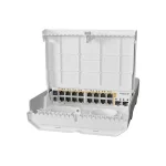 MikroTik netPower 16P Managed L2 PoE+ Switch με 18 Θύρες Gigabit (1Gbps) Ethernet και 2 SFP Θύρες CRS318-16P-2S+OUT - Image 2