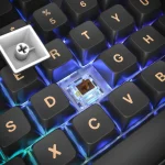 Montech MKey TKL Darkness Gaming Μηχανικό Πληκτρολόγιο Tenkeyless με Gateron G-Pro Yellow διακόπτες και RGB φωτισμό (Αγγλικό US) 9275367 - Image 9
