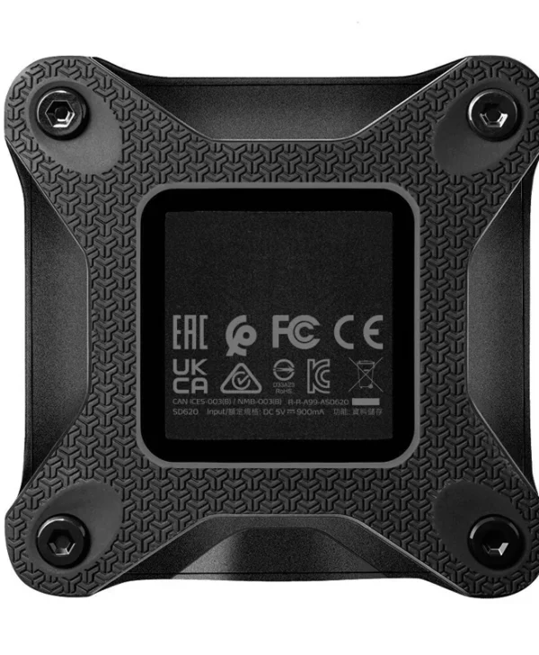 Adata SD620 USB 3.2 Εξωτερικός SSD 2TB Μαύρο SD620-2TCBK