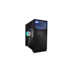 In Win N127 Gaming Midi Tower Κουτί Υπολογιστή με Πλαϊνό Παράθυρο και RGB Φωτισμό Μαύρο 420012 - Image 2