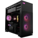 In Win 127 Gaming Midi Tower Κουτί Υπολογιστή με Πλαϊνό Παράθυρο και RGB Φωτισμό Μαύρο 392718 - Image 9
