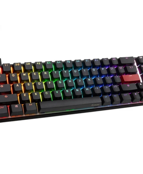 Ducky Mecha Pro SF Gaming Μηχανικό Πληκτρολόγιο Tenkeyless με Cherry MX Speed Silver διακόπτες και RGB φωτισμό (Αγγλικό US) GATA-2572