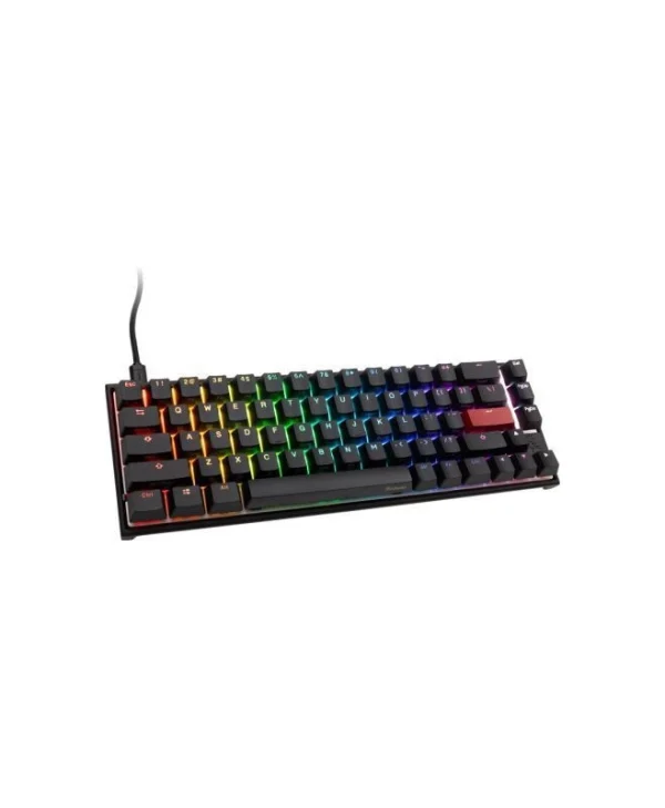 Ducky Mecha Pro SF Gaming Μηχανικό Πληκτρολόγιο Tenkeyless με Cherry MX Red διακόπτες και RGB φωτισμό (Αγγλικό US) GATA-2570
