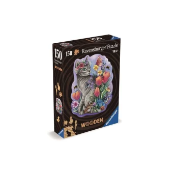 Ξύλινο Παιδικό Puzzle Cat Cat 150pcs Ravensburger 12000757