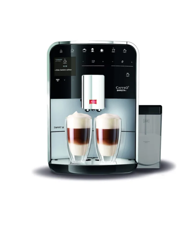 Melitta Barista T Smart F83/0-101 Αυτόματη Μηχανή Espresso 1450W Πίεσης 15bar με Μύλο Άλεσης Ασημί 217816