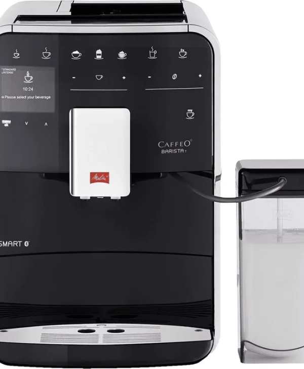 Melitta T Smart F83/0-102 Αυτόματη Μηχανή Espresso 1450W Πίεσης 15bar για Cappuccino με Μύλο και Wi-Fi Μαύρη 217809