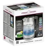 Profi Cook PC-WKS 1190 G Βραστήρας 1.7lt 2200W Γκρι 501190 - Image 3