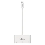 Goobay USB-C Docking Station με HDMI 4K PD Λευκό (62104) - Image 3