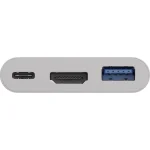 Goobay USB-C Docking Station με HDMI 4K PD Λευκό (62104) - Image 7