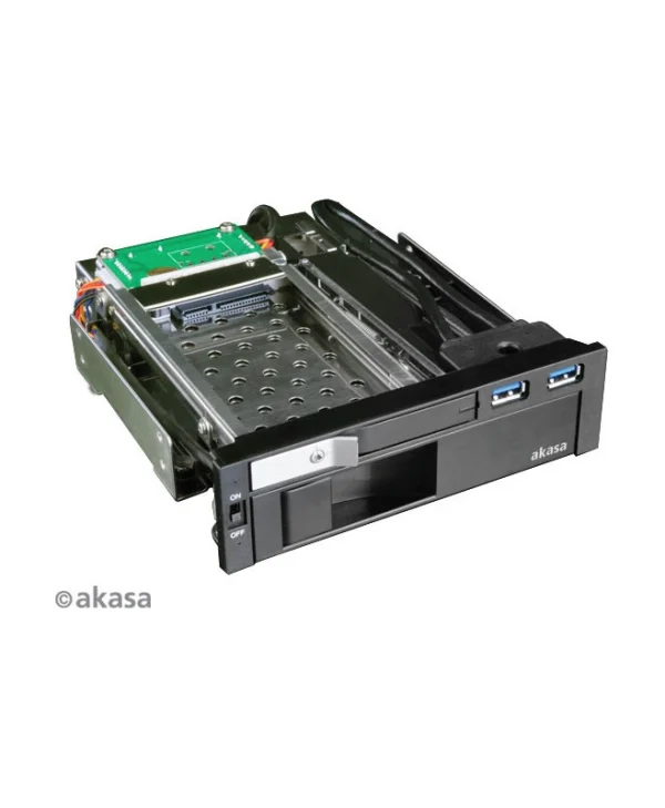Akasa Lokstor M51 AK-IEN-01 Πλαίσιο Μαύρο