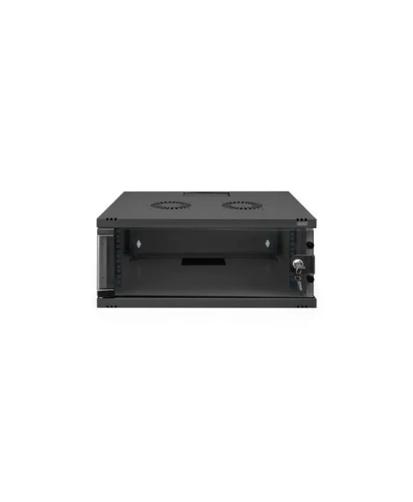 Digitus Soho Series Cabinet Επιτοίχια Καμπίνα Rack 4U 54x40cm Μαύρο DN-38011