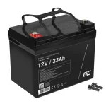 Green Cell Μπαταρία Φωτοβολταϊκών AGM Κλειστού Τύπου 12V 33Ah (AGM21)