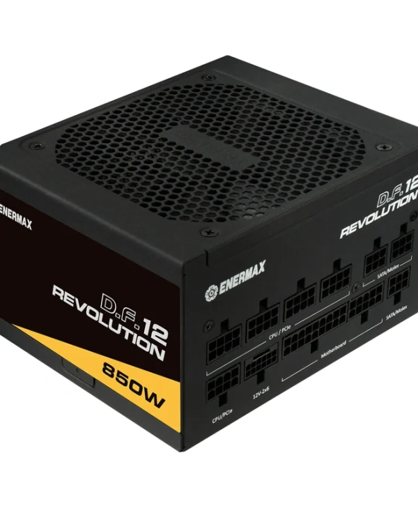 Enermax Revolution D.F.12 850W Μαύρο Τροφοδοτικό Υπολογιστή Full Modular 80 Plus Gold ETV850G
