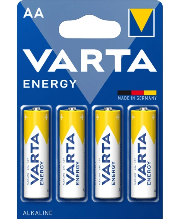 Varta Energy Αλκαλικές Μπαταρίες AA 1.5V 4τμχ LR6 AA