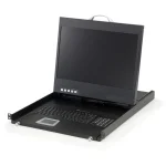 Level One LCD KVM Rack Console KVM-8901DE