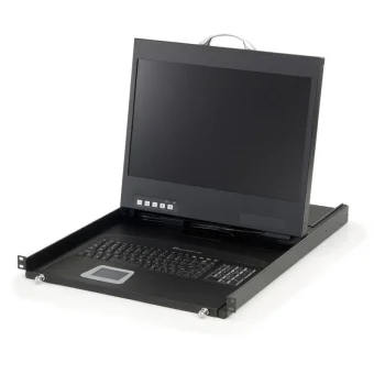 Level One LCD KVM Rack Console KVM-8901DE