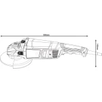 Bosch GWS 2200 Τροχός 230mm Ρεύματος 2200W 06018C1320 - Image 3
