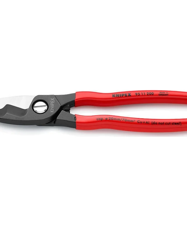 Knipex Κόφτης Καλωδίων Ηλεκτρολόγου Μήκους 200mm 9511200