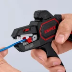 Knipex Αυτόματος Απογυμνωτής Καλωδίων με Κόφτη και Μήκος 180mm Αυτόματος 12 62 180 - Image 4