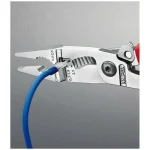 Knipex Πένσα Απογύμνωσης Καλωδίων με Κόφτη και Μήκος 200mm 13 96 200 - Image 5
