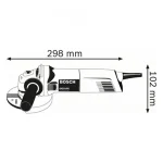 Bosch GWS 1400 Τροχός 125mm Ρεύματος 1400W 0601824806 - Image 2