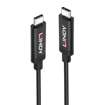 Lindy USB 3.2 Cable USB-C male - USB-C 60W PD Μαύρο 3m 43348