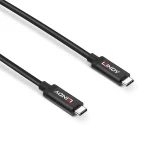Lindy USB 3.2 Cable USB-C male - USB-C 60W PD Μαύρο 3m 43348 - Image 3