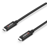 Lindy USB 3.2 Cable USB-C male - USB-C 60W PD Μαύρο 3m 43348 - Image 5