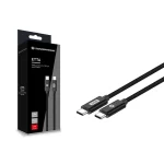 Conceptronic Braided USB 3.1 Cable USB-C male - USB-C 240W PD Μαύρο 2m ETTA03B20 - Image 2