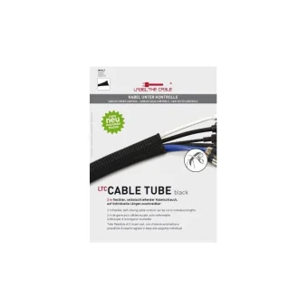 Label The Cable Καλώδιο Κεραίας Coax male - Coax female Μαύρο 2m 1τμχ LTC 5110