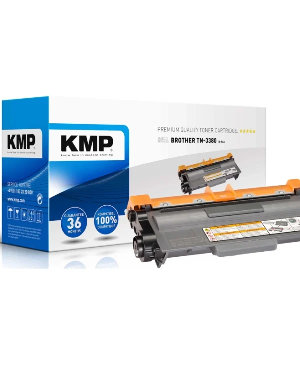 KMP B-T46 Συμβατό Toner για Laser Εκτυπωτή Brother TN-3380BK 8500 Σελίδων Μαύρο 1258,3000