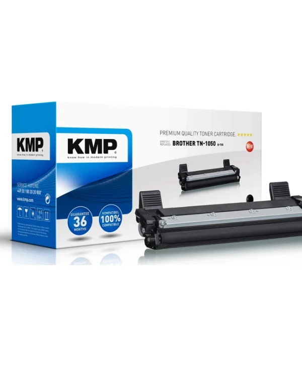 KMP B-T55 Συμβατό Toner για Laser Εκτυπωτή Brother TN-1050BK 1000 Σελίδων Μαύρο 1260,0000