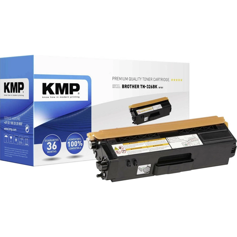 1 KMP B-T61 Συμβατό Toner για Laser Εκτυπωτή Brother TN-326BK 4000 Σελίδων Μαύρο 1246,3000 - Image 1
