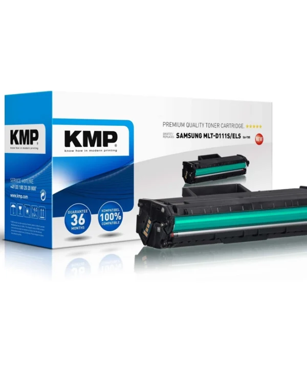 KMP SA-T85 Συμβατό Toner για Laser Εκτυπωτή Samsung MLT-D111S 1000 Σελίδων Μαύρο 3518,0000