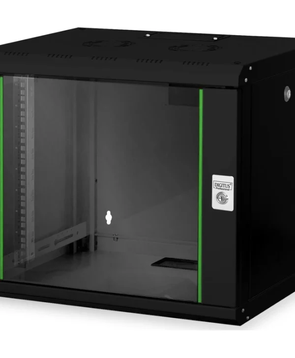 Digitus Επιτοίχια Καμπίνα Rack 9U 60x45x50.9cm Μαύρο DN-19 09-U-SW